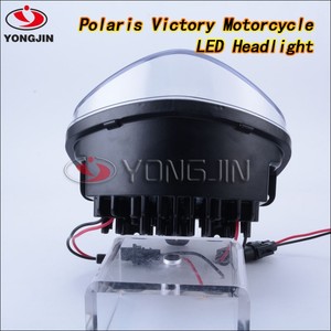 LED faro negro para motocicleta cruceros de Victoria CROSS modelos 07-16 - Product Image 5