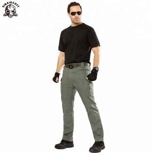 Trekking caminando pantalones hombres táctico al pantalones de camuflaje estilo militar pantalones de pantalones de caza pesca - Product Image 5