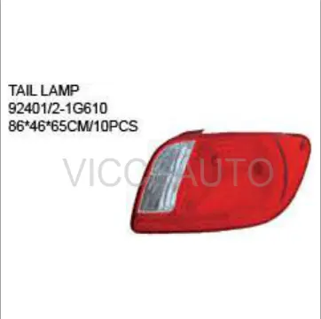 OEM 92401-1G610 92402-1G610 FOR KIA RIO 2010 AUTO CAR TAIL LAMP