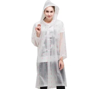 Chất Lượng Tốt Giá Rẻ PE Dùng Một Lần Đầy Màu Sắc Nhựa Poncho Áo Mưa