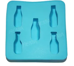 Nieuwigheid Cake Bierfles Vorm Silicone Ice Mold