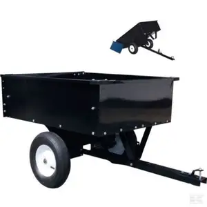 Heavy-duty Trailer Trailer Dump Cart Steel Dump Cart