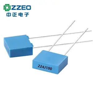 CL23B 224J100V Box Type Capacitor 0.22uf film capacitor