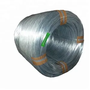 Doux/haute teneur en carbone galvanisé fil d'acier pour l'usage commun
