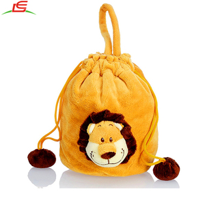 Zaino e Borsa con Coulisse per Bambini in Peluche a Forma di <span class=keywords><strong>Leone</strong></span> - Product Image 1