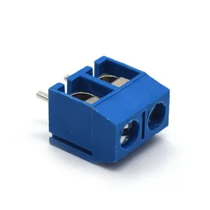 screw type pcb crimp terminal block and industry project din rail wire connector