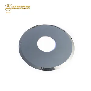 hot sale tungsten carbide thin round blade knife for slitting paper