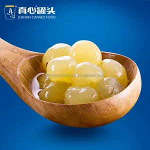 China Famous Brand Zhenxin Fresh Canned Grape Fruit In Syrup