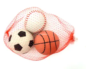 एक सूट के खेल रबर गेंदों प्रचार फुटबॉल/बास्केटबॉल/बेसबॉल खिलौने बच्चों के खेल के लिए उच्च उछल खिलौने उपहार