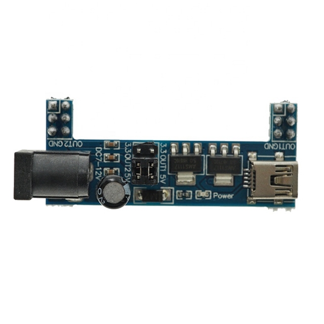 Okystar Breadboard Power Supply Module 3.3V 5V USB For Board MB102