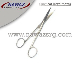 Tijeras quirúrgicas profesionales Coopers, hoja recta de 15cm, puntas afiladas/afiladas, instrumentos quirúrgicos de acero inoxidable - Product Image 2