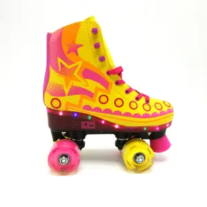 Soy Luna Inline Skates - Roller Schoenen Rolschaatsen Vinger Skate Vinger Roller Skatesfor Volwassen Met Licht