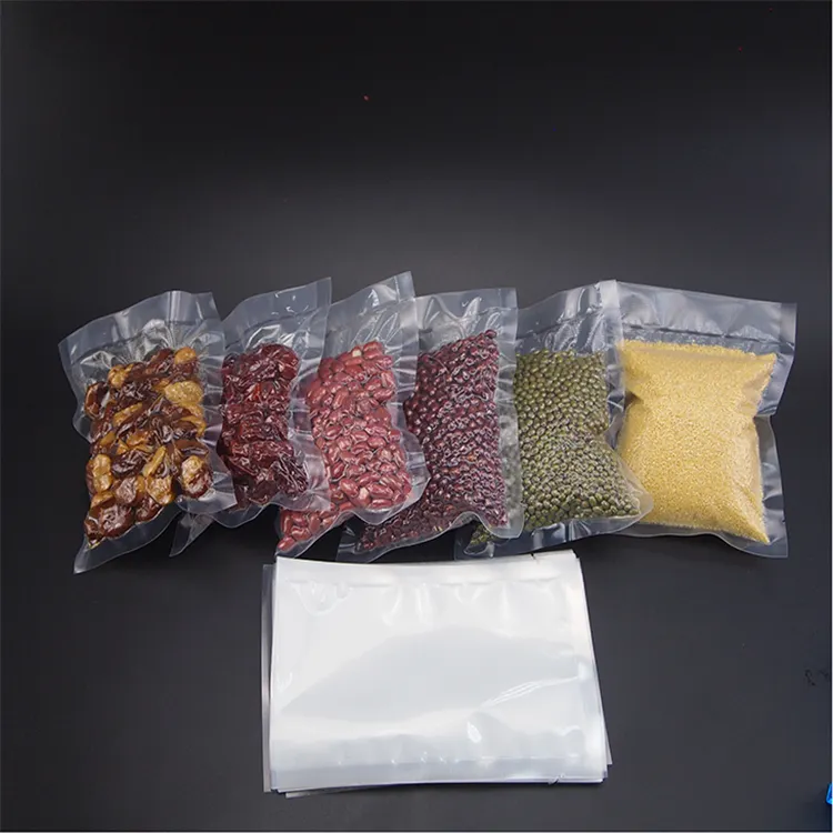 वैक्यूम बैग निर्माता प्लास्टिक बैग घरेलू खाद्य वैक्यूम मुहर के लिए उभरा प्लास्टिक भंडारण खाद्य सील वैक्यूम मुहर बैग