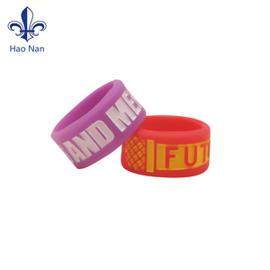 कस्टम लोगो सिलिकॉन अंगूठी कंगन रबर Wristband रंगीन सिलिकॉन के छल्ले कस्टम रबर सिलिकॉन अंगूठी - Product Image 4