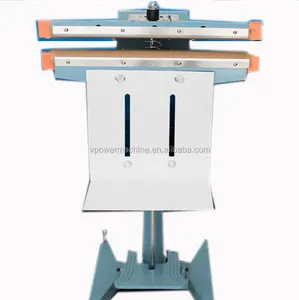 Guangzhou Factory Pedal Sealing Machine Aluminum Frame Impulse Heat Sealer foot operated sealing machine for pp PE bags