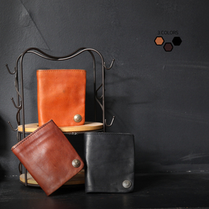 Miglior Reale Uomo <span class=keywords><strong>Nero</strong></span> Pelle Conciata al vegetale Pelle Bovina Raccoglitore del Supporto di Carta Del Raccoglitore Sottile 5084 - Product Image 2