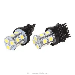 T25 3156 3157 5050 13SMD الصمام بدوره أضواء الفرامل توقف الصمام مصباح أبيض اللون سيارة الذيل مصباح ليد لمبة