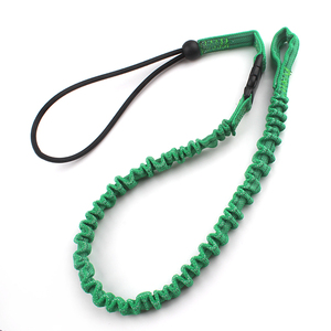 ツールリーシュ コイル式格納式バンジーコード ツール安全ランヤード アルミカラビナクリップ付き - Product Image 3