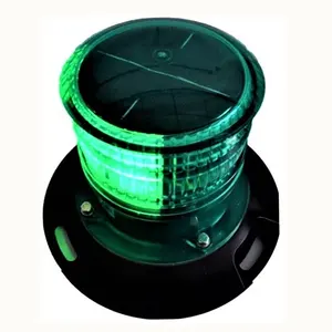 Solar Barge Navigation Light 3NM COLREGS Marine Lighting Signal Navigation Equipment Solar Powered LED Boat Light For Barge At Low Price