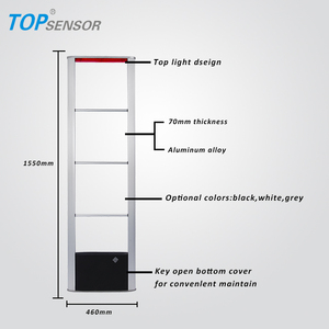 EAS RF Antena Anti-roubo de Loja de Roupas de Segurança Portão Sensível Sistema de Detecção De Alarme Dispositivo De Prevenção De Perdas