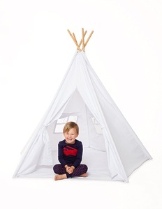 Intérieur Énorme 100% Coton Toile Enfants Jouent Tente Tipi - Product Image 6