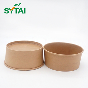 Unique soupe chaude kraft papier tasses jetables écologiques - Product Image 2