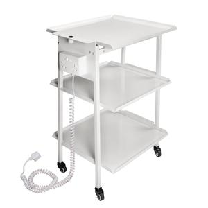 <span class=keywords><strong>Ferran</strong></span> estándar 3-estante de Metal Hospital salón carro Carro de carro - Product Image 1