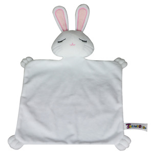 Jouets en peluche pour bébé, couverture en peluche pour bébé, doudou avec ours en peluche - Product Image 5