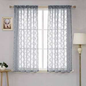 Sáp Và Bạc Hà Polyester Rèm Vải Sheer Rèm Vải Lanh - Product Image 2