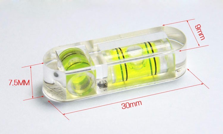 KACY Two Axis Mini Bubble Level - Precision and Customization