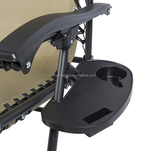 Silla plegable de gravedad cero para 2 personas <span class=keywords><strong>beige</strong></span> de doble ancho para exteriores - Product Image 5