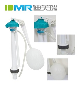 Pièces de chasse d'eau et mécanisme de <span class=keywords><strong>réservoir</strong></span> <span class=keywords><strong>WC</strong></span> en PP et ABS à économie d'eau pour salle de bain et hôtel, fixation murale - Product Image 2