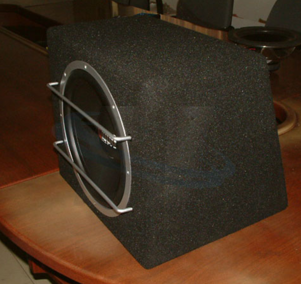 NEW DESIGN 12 Inch Car Subwoofer Box with Plastic Board in Front