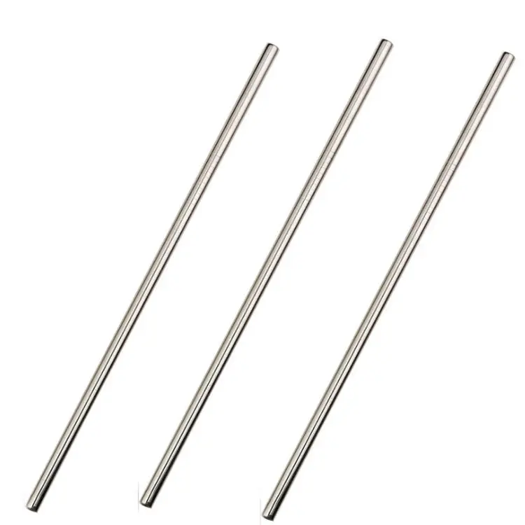 Eco Friendly Bent & Straight Stainless Steel Straws Reusable Metal Drinking Straw