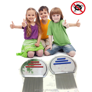 This works!!! Durable Stainless Steel Delouse Lice Comb move away head lice and head lice egg fit for boy and girl in study