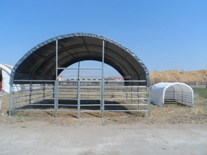 Dome Metalen Structuur Stof Trek Vee onderdak Schapen Onderdak Geit Onderdak - Product Image 6
