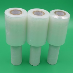 <strong>Antistatic</strong> Mini <strong>Stretch</strong> <strong>Film</strong> Extended Handle Moisture-Proof LLDPE <strong>PE</strong> Material Soft Hardness Cast Processing Rolled Shape Logo
