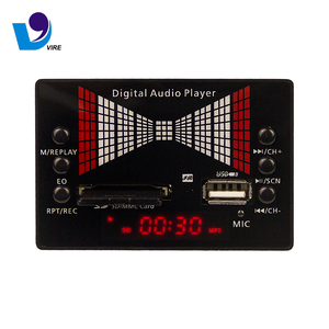 VIRE <span class=keywords><strong>Sd</strong></span> Thẻ <span class=keywords><strong>Usb</strong></span> Máy Nghe Nhạc Mp3 Với Đèn Nhấp Nháy Và Mô-đun Ghi Âm - Product Image 4