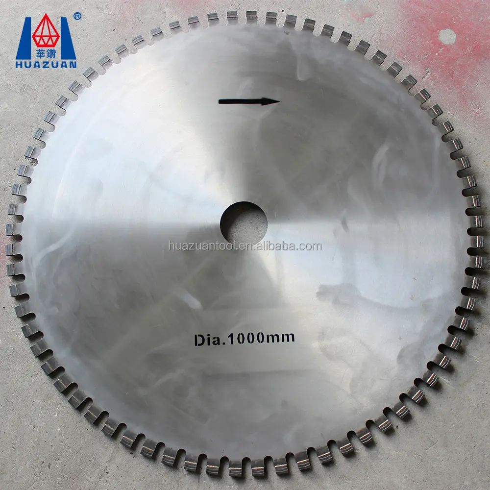 Trung Quốc Nhà Sản Xuất 1000Mm Kim Cương Đá Cắt Đĩa Thông Tư Saw Blade Đối Với Granite