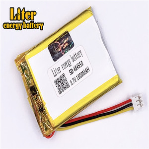 Socket 2.0-3 P 3.7 V 484550 1800 mah lipo battery Rechargeable solar li ion polymer lithium battery with PCM - Product Image 3
