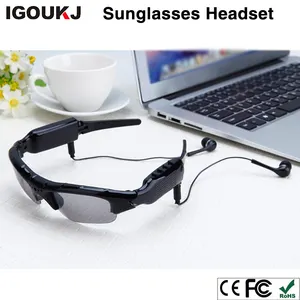 Gafas de sol con grabadora para móvil, lentes de sol con cámara HD, auriculares DV para conducir, soporte para tarjeta TF, gafas de sol con reproductor de música