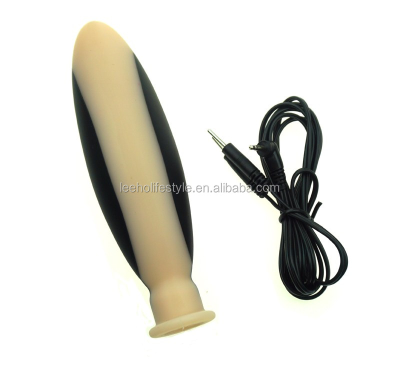 dünner analdildo Double Electro Shock Anal Plug - IPX5 Waterproof Silicone Rubber Prostate  Massager for Women