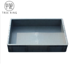 Tiêm Khuôn Hình Cấu Trúc Mạnh Mẽ Có Thể Khóa Nhựa Chuyển Giao Thùng Cho Hậu Cần EU4611 - Product Image 3