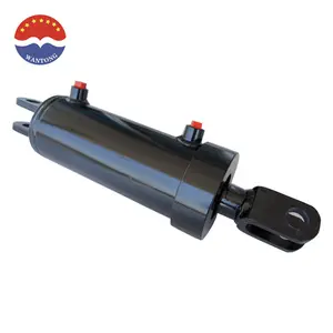 Manufacturer supplied oil pressure steel forged hydraulic cylinder for forklift