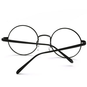 Teenyoun גדול קוריאני עגול נקה עדשת נשים גברים רטרו זהב משקפיים אופטי מסגרת משקפי וינטג 'משקפיים - Product Image 2