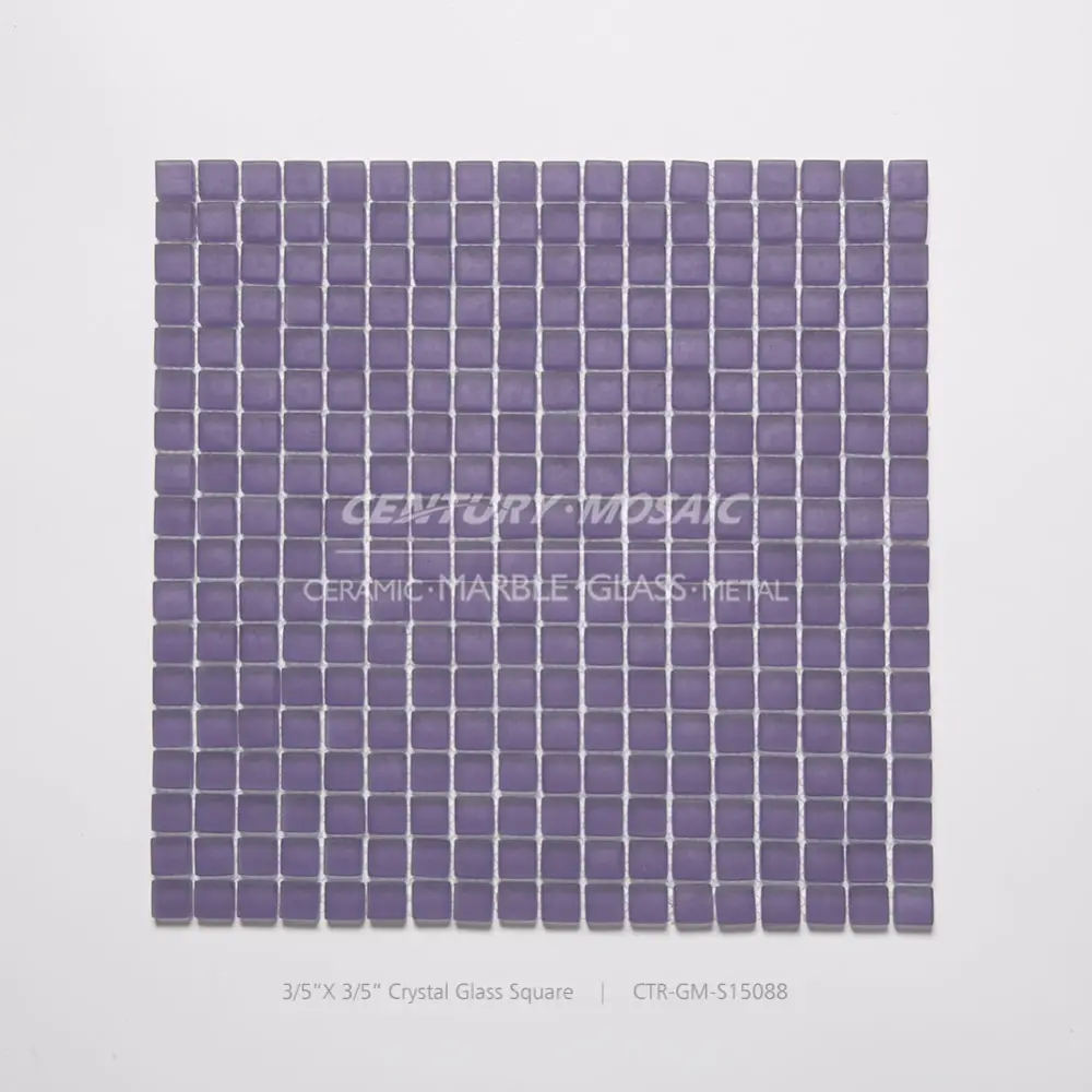 Azulejos de mosaico de cristal para piscina, precio barato