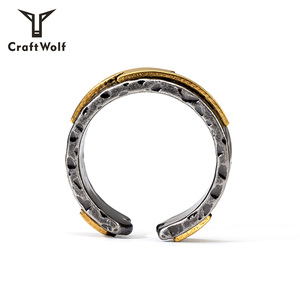 Craft Wolf <strong>Fashion</strong> <strong>Jewellery</strong> 316L Stainless Steel Flashing Lightning Ring - Product Image 5