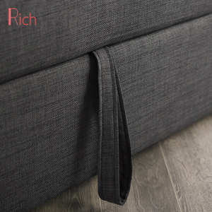 L A Forma di Angolo In Tessuto moderno divano 3 posti divano letto mobili soggiorno Divano Letto cum angolo divano letto moderno con il sacchetto di immagazzinaggio - Product Image 5