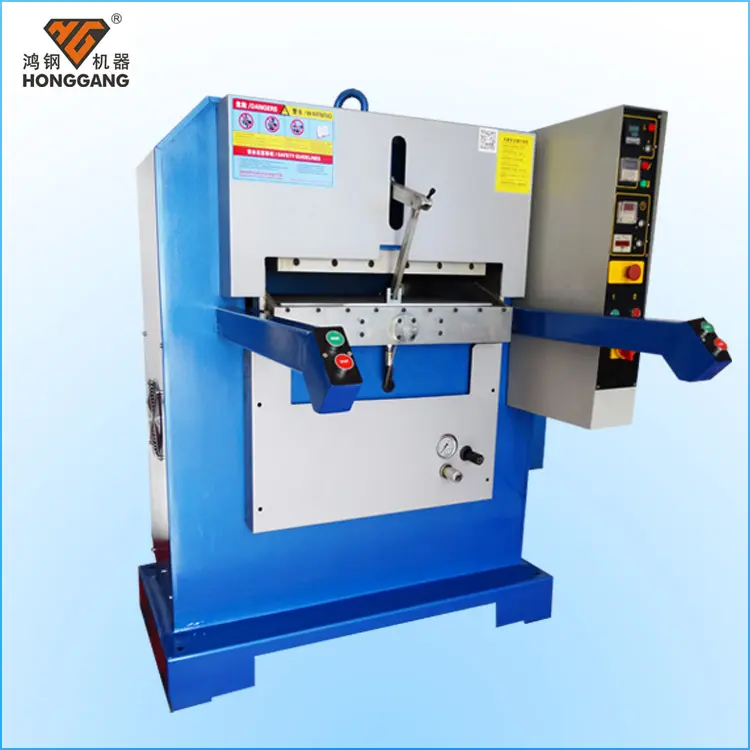 Hot sell hydraulic number plate leather wallet embossing press machine for large area stamping