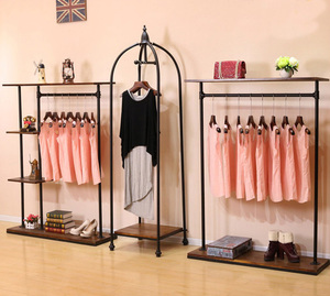 <strong>Cloth</strong> Display <strong>Stand</strong> <strong>Rack</strong>, Clothes Display <strong>Stand</strong> for Shop Garment Store - Product Image 2